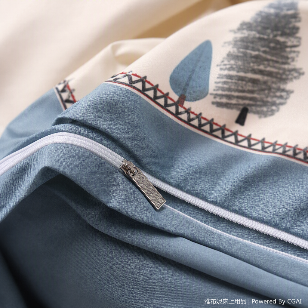A variety of pure cotton machine-washable baby bed sheets, duvet covers, bedspreads and children's bedding sets are available for selection Application Scenario
