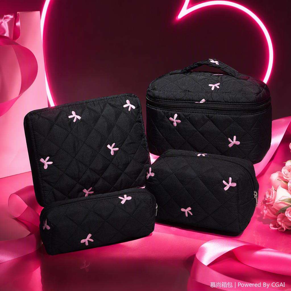 Mummy dinner bag, makeup bag, fashionable, lightweight and multi-functional hand-held women's bag, new trend of bag accessories Item Picture