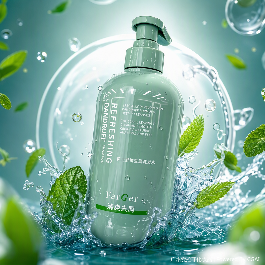 Dandruff-removing, volumizing, and moisturizing shampoo.  Application Scenario