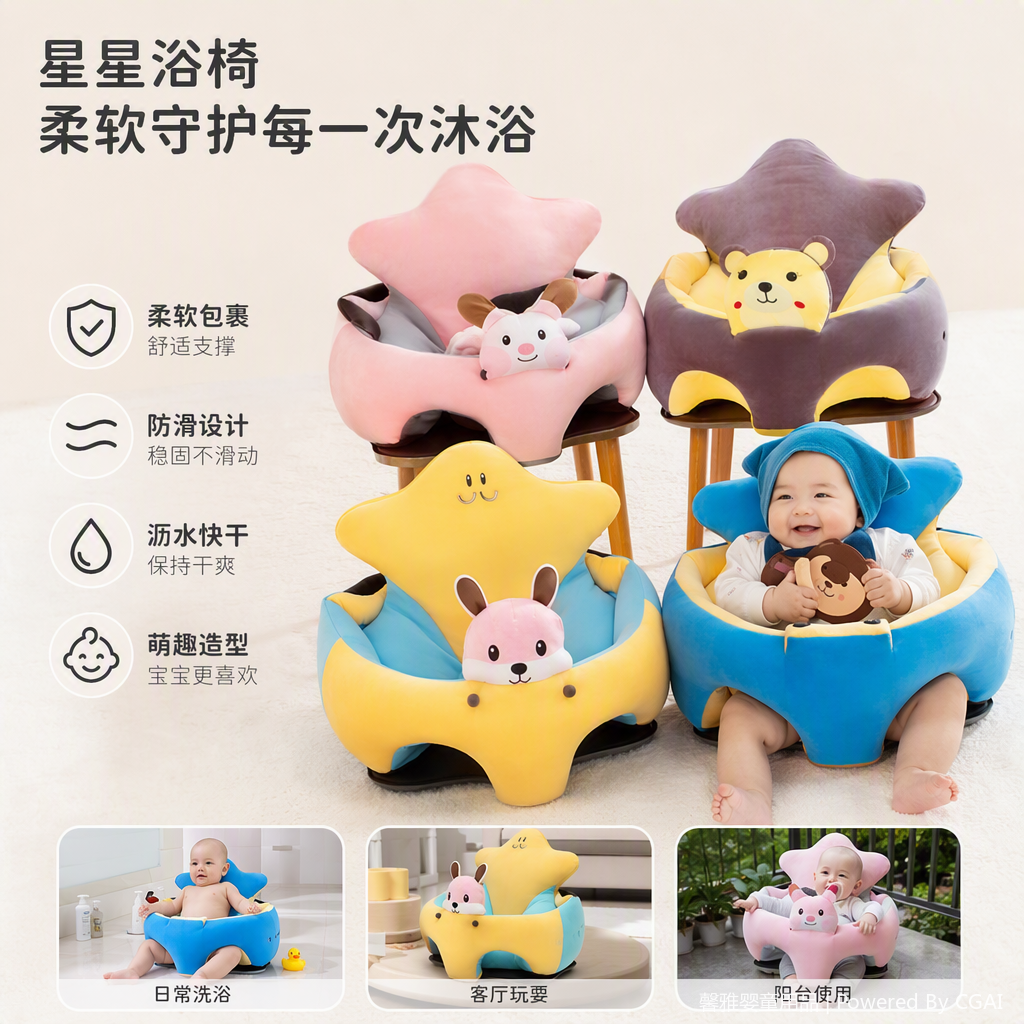 Soft and breathable baby mattress, safe protection for babies, children's mattress, healthy and comfortable home textile products