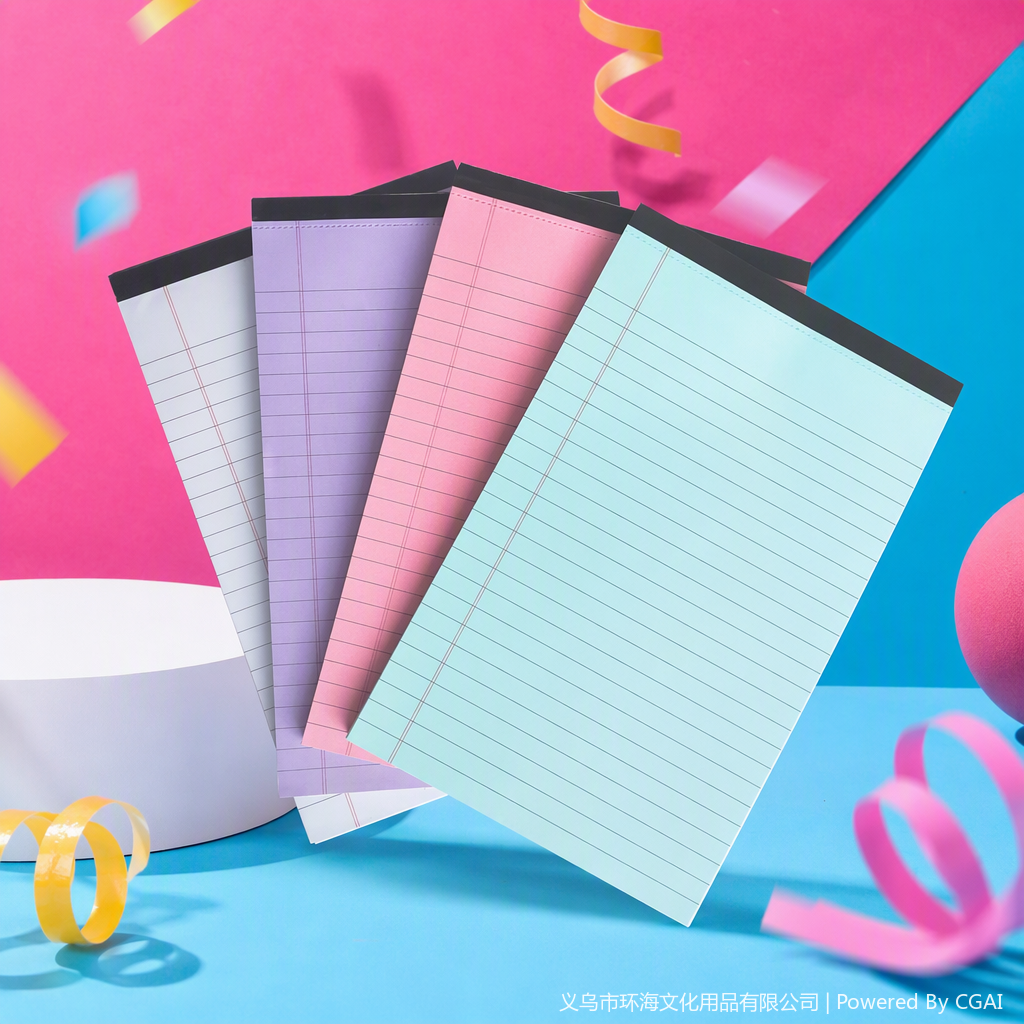 Multi-functional office cultural paper products, sticky notes, portable notepads, student meeting paper, clipper binding books
