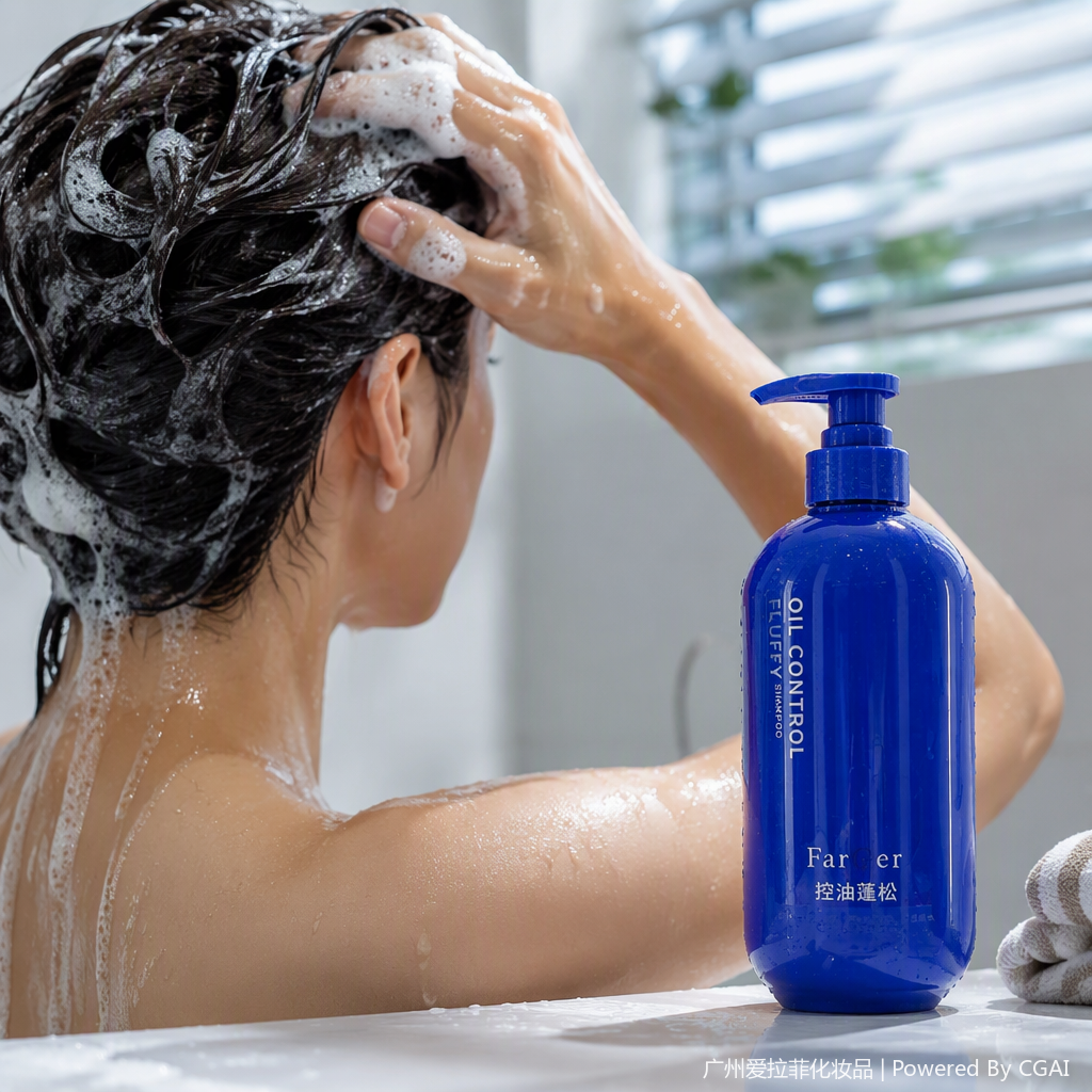 Oil-controlling and volumizing shampoo  Application Scenario