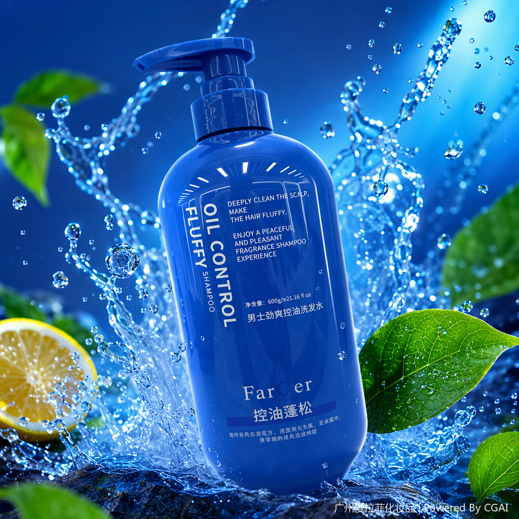 Oil-controlling and volumizing shampoo  details Picture