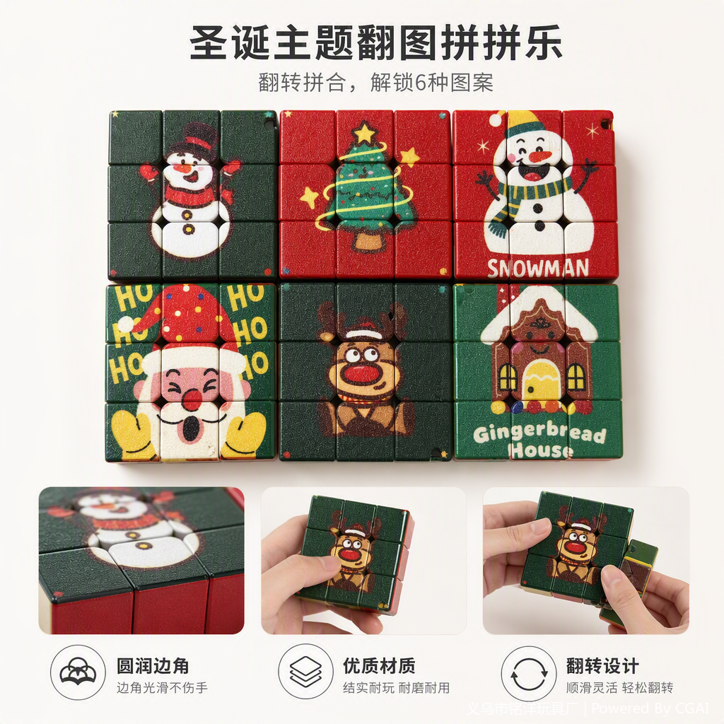 Children's educational puzzle boards, educational toys, early childhood education, assembly and building, educational game toy gift box Application Scenario