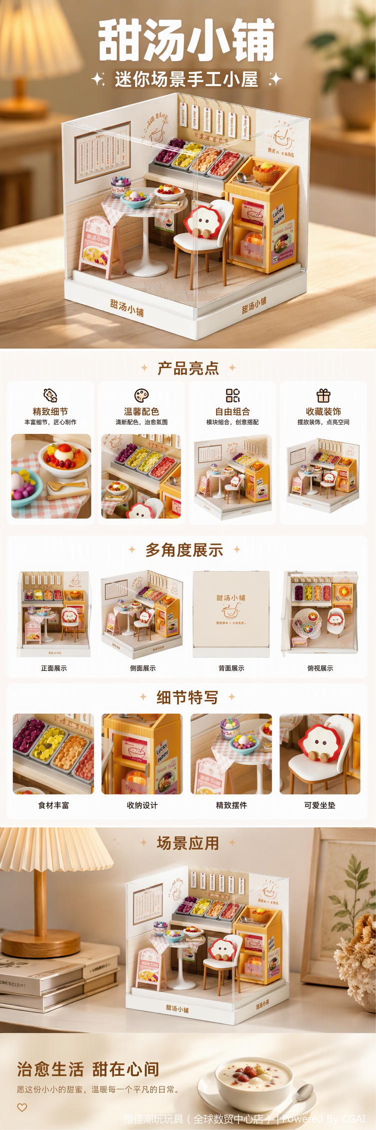 甜食仿真水果模型玩具趣味厨房玩具礼盒装详情1