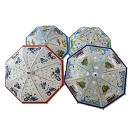 儿童伞具多彩防雨遮阳挡风便携轻巧宝宝雨伞儿童雨具用品