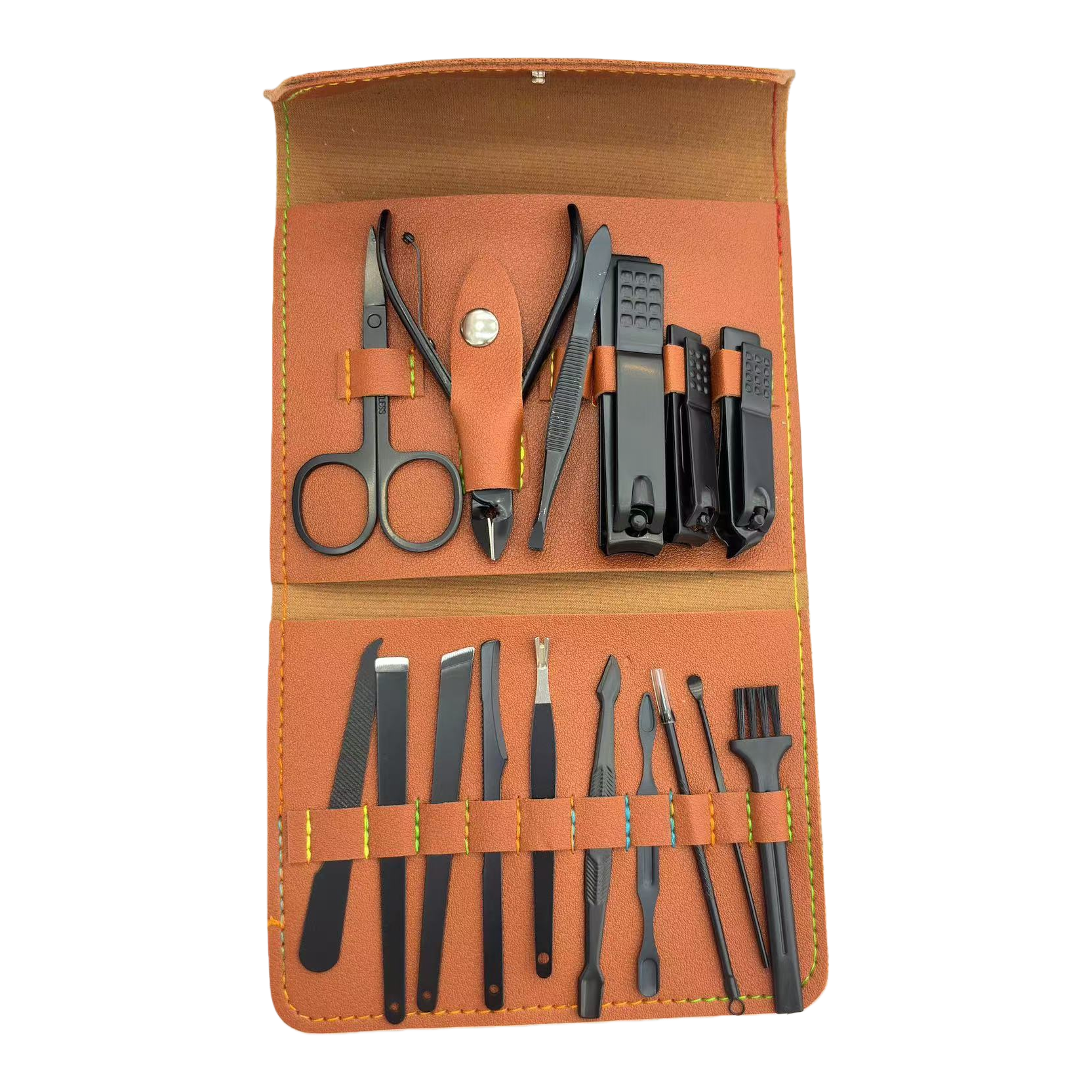 Professional nail art tool sets: nail polish glue, nail pen, nail trimming scissors, nail patches, nail stickers, nail carving sets, beauty and skin care products, and makeup supplies