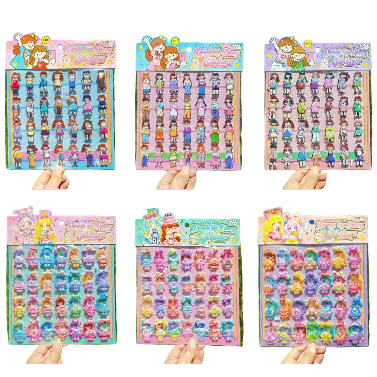 A variety of creative stickers, handicrafts, gifts, decorations, DIY handicrafts, and creative gifts are available for selection Application Scenario