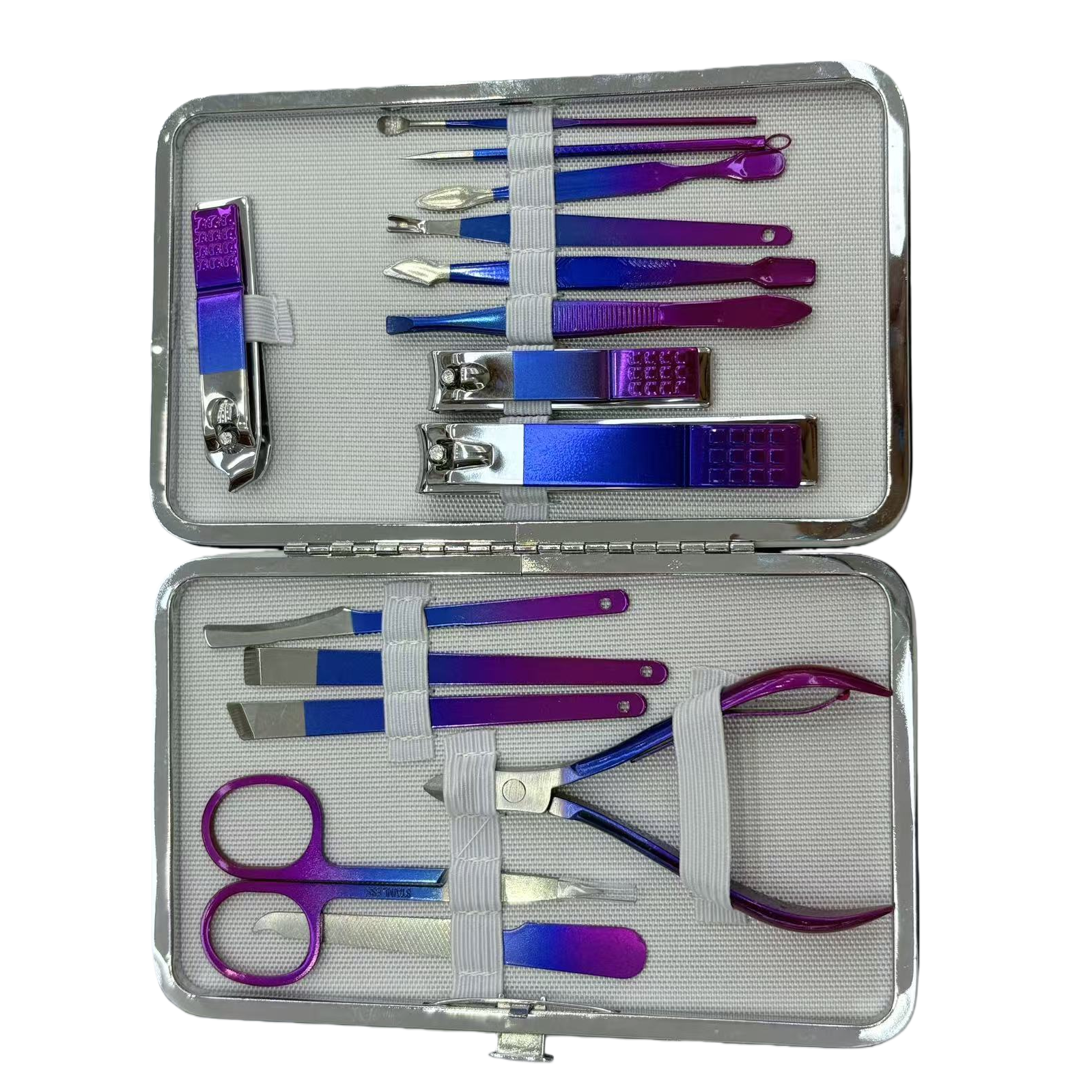 Professional nail art tool sets: nail polish glue, nail pen, nail trimming scissors, nail patches, nail stickers, nail carving tool sets, beauty and skin care products, and makeup supplies Item Picture