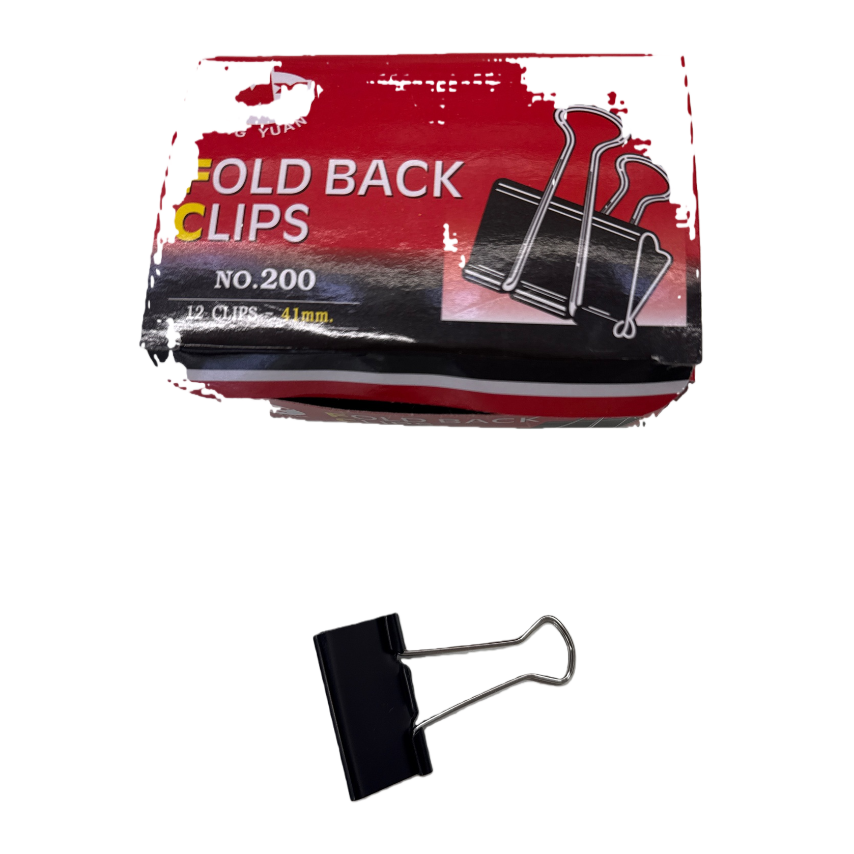 Multi-functional red packaging box with clips, storage box and organization box, a perfect storage and organization tool for household and office supplies Item Picture
