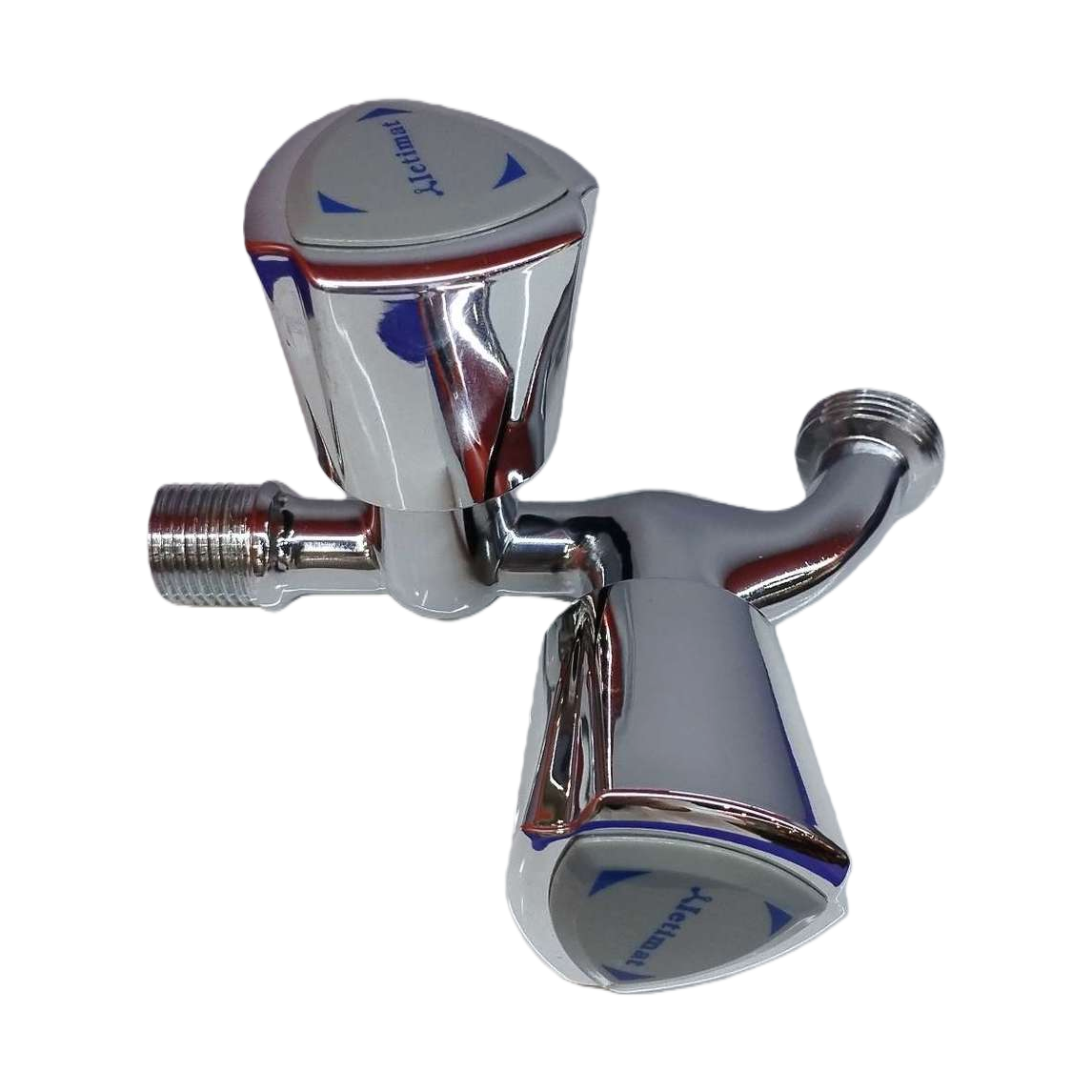 High-gloss silver kitchen washbasin faucet, simple and modern, rotatable and durable faucet Item Picture