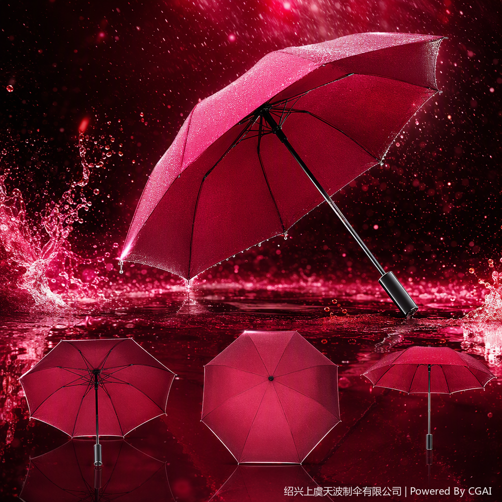 多功能防风遮阳雨伞轻便耐用晴雨两用时尚便携防雨遮阳用品产品图