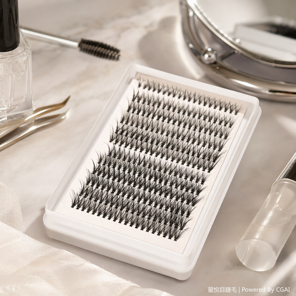 Professional false eyelash natural, thick and long-lasting beauty tools, beauty products, and false eyelash extension sets Application Scenario
