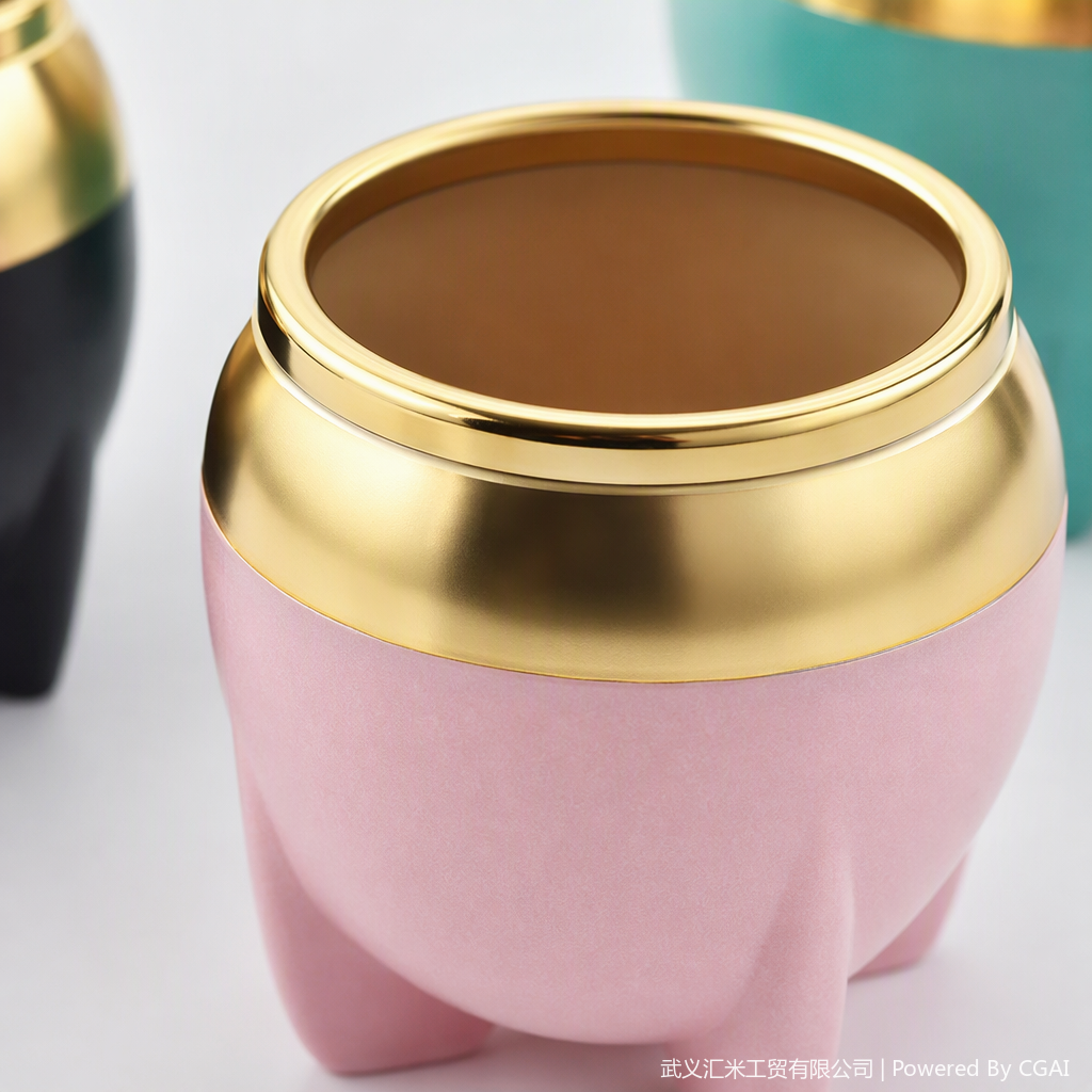150ML four-color missile cup, colored heat-insulating mate cup, lightweight and portable tea cup, creative gift, customizable logo Specification image