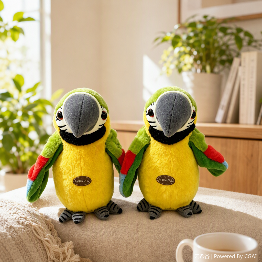 Little Hands (Parrot Domestic Version) MR-14AMR-14A Wing Movement +AI Function (Can chat and interact, learn education, encyclopedic knowledge, history and geography, sing and tell stories)