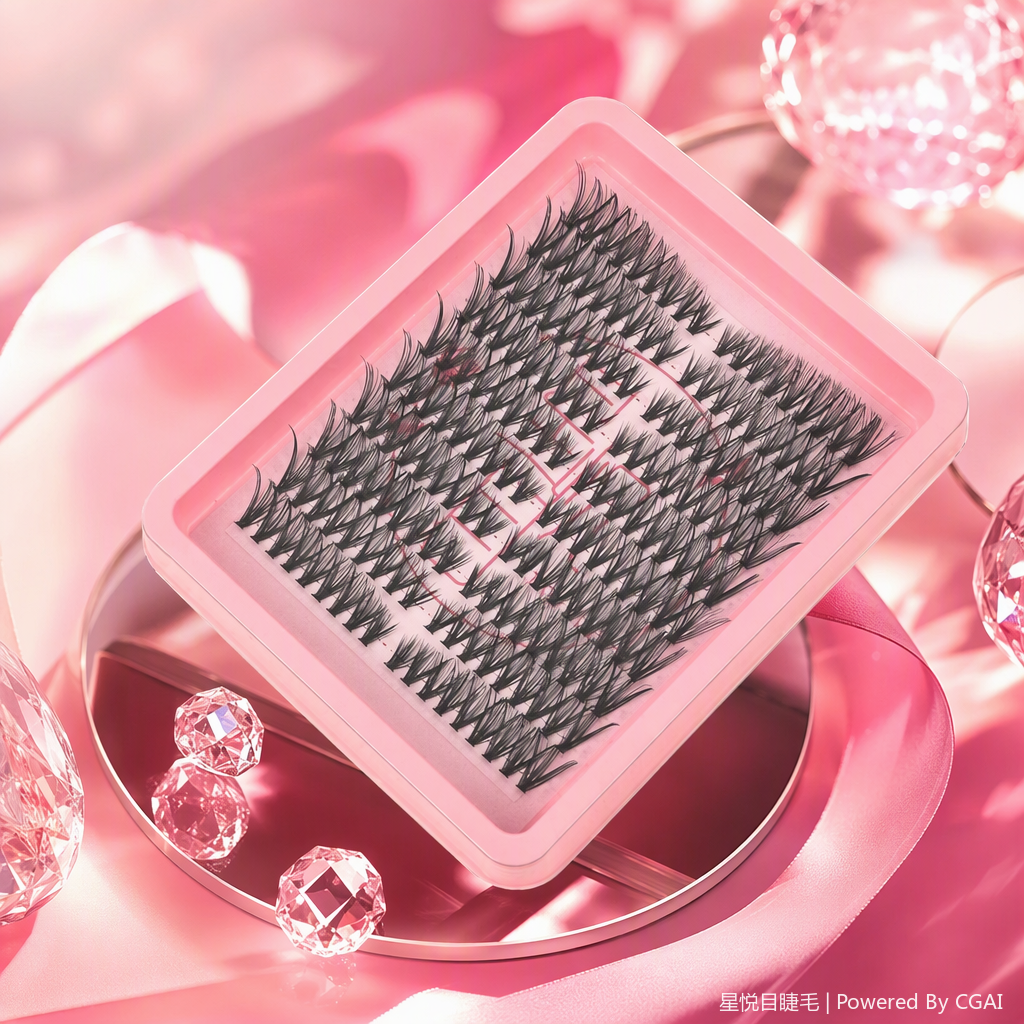 Natural and thick false eyelash beauty tools, long-lasting and slender without smudging makeup accessories for eye makeup details Picture