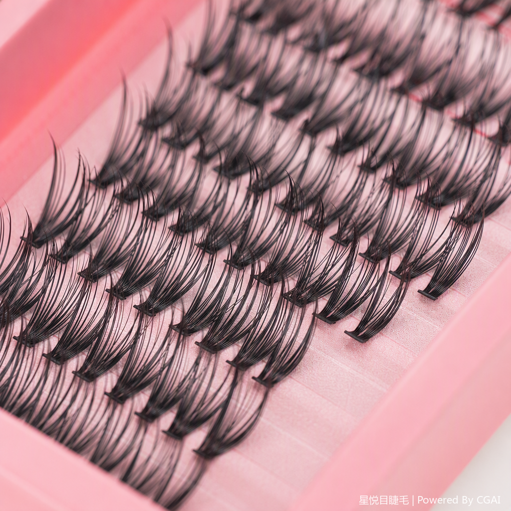 Natural and thick false eyelash beauty tools, long-lasting and slender without smudging makeup accessories for eye makeup Application Scenario