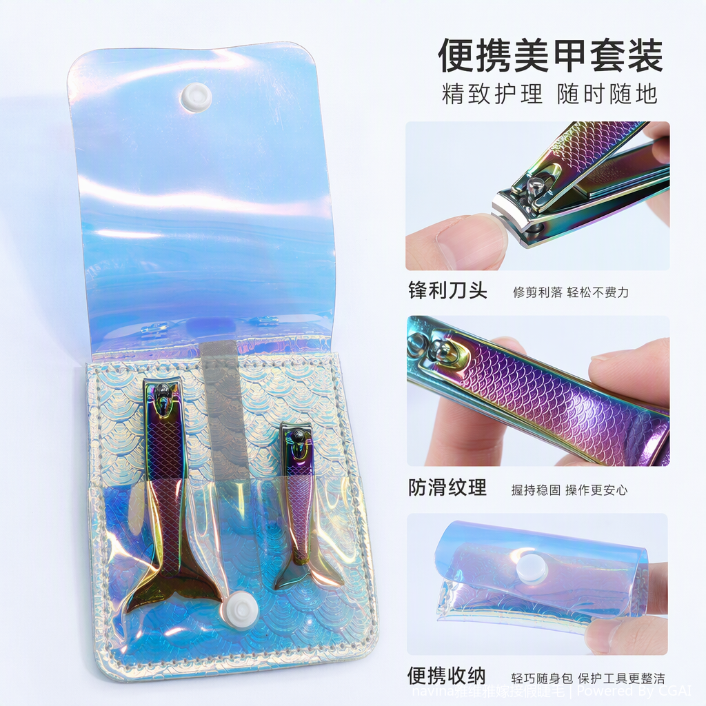 Professional manicure tool set, makeup, beauty care, nail oil, brush, nail pads, manicure tool set, complete set of supplies details Picture