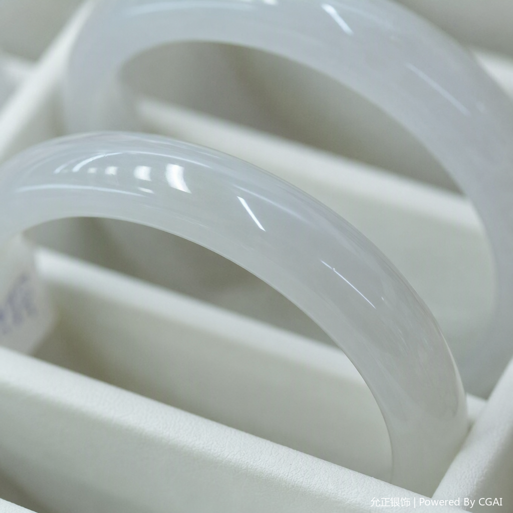 White jade bracelet display rack, jewelry display rack, simple and fashionable jewelry cabinet rack, storage rack, display rack Application Scenario