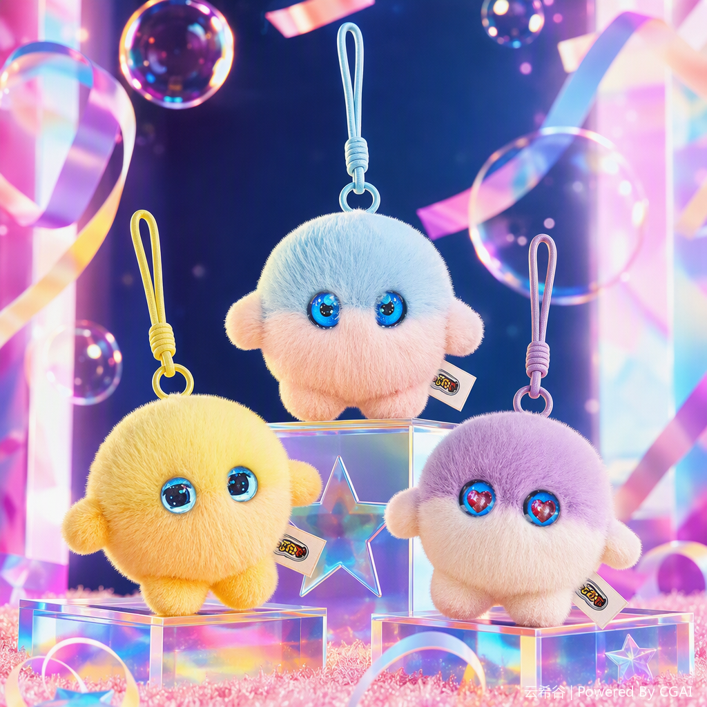 Gradient Elf Pendant - Foreign Version MR-29A is equipped with voice + eye display +AI functions (allowing for chat interaction, learning and education, encyclopedic knowledge, history and geography)