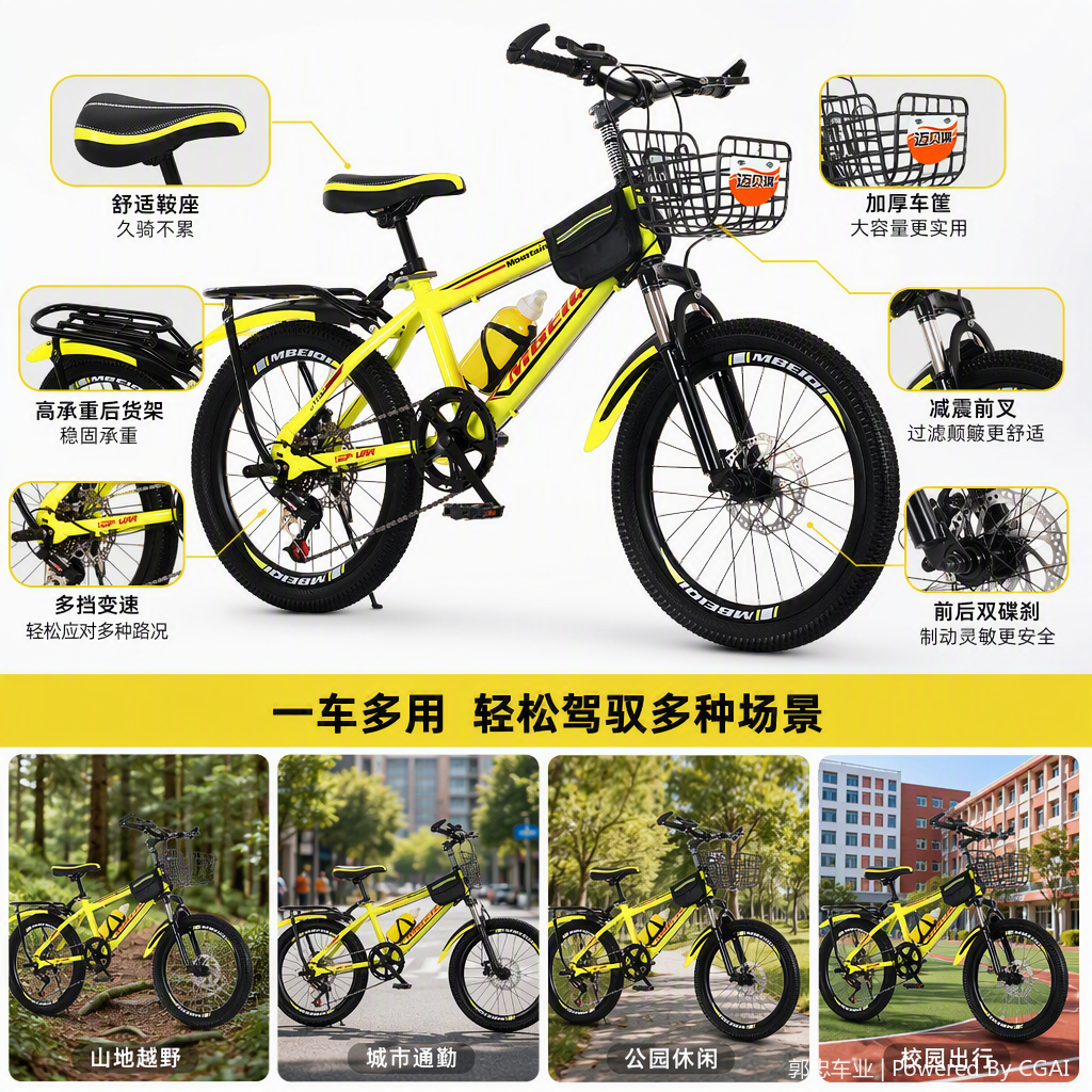 ركوب الدراجات الهوائية في الجبال بالدراجات الهوائية في المناطق الجبلية Specification image