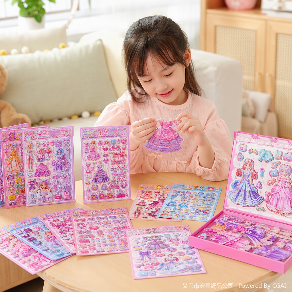 Creative stickers, handicrafts, gifts, decorations, DIY handcrafted creativity, and excellent gifts for gifting Application Scenario