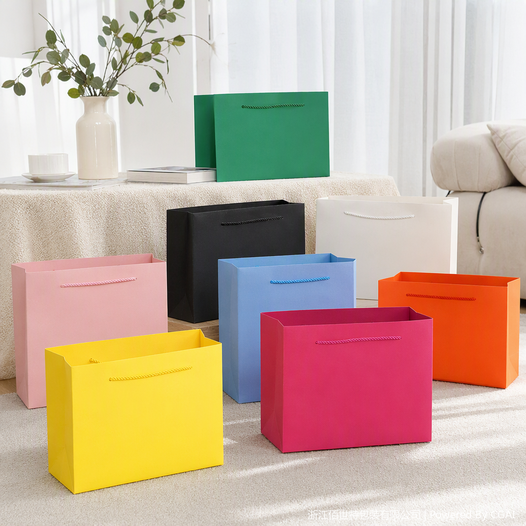 Environmentally friendly transparent plastic handbags, portable packaging bags, shopping bags, plastic bags, large and durable plastic bags Specification image