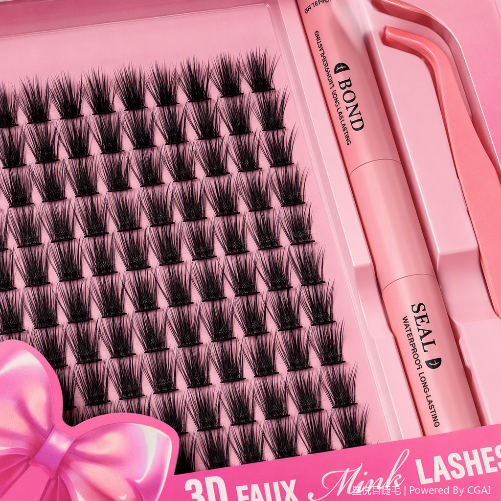 Natural thick false eyelashes last long without smudge. This beauty tool is suitable for professional makeup accessories Application Scenario