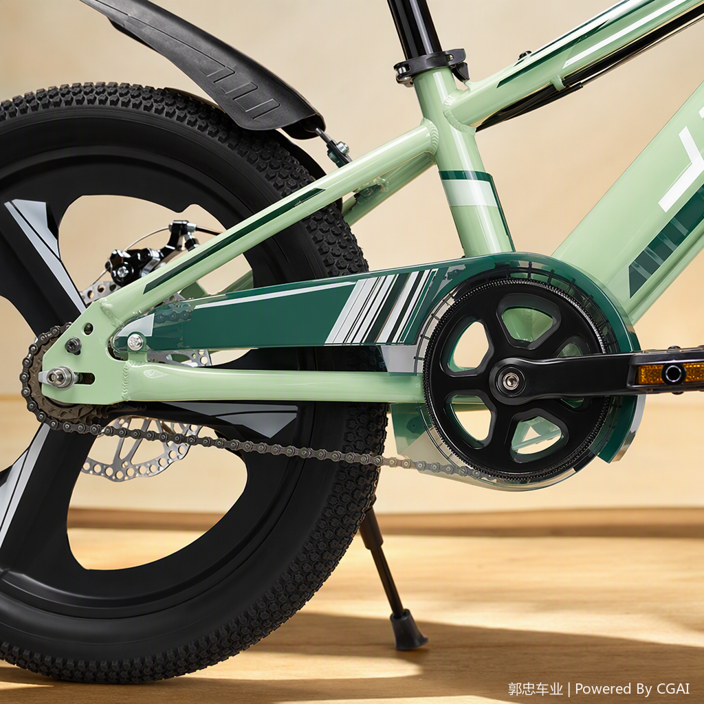 Children's colorful lightweight bicycles, children's riding bikes, fun cartoon baby bicycles, children's outdoor sports equipment Application Scenario