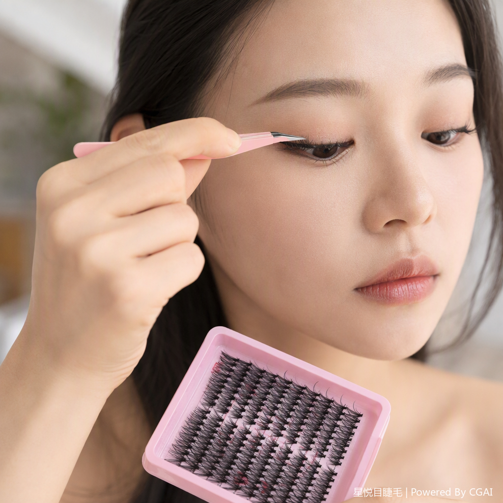 Professional false eyelash natural, thick and long-lasting beauty tools, beauty products and makeup auxiliary products Item Picture