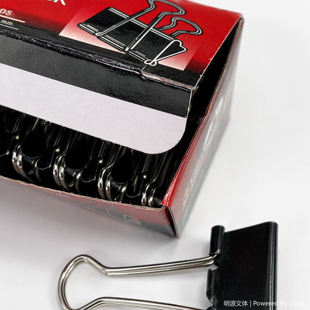 Multi-functional metal long-tail clip, office file folder, bookmark clip, black durable clip, office supplies fixture Application Scenario