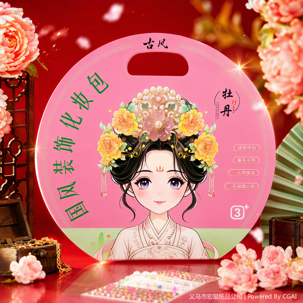Multi-functional gift packaging boxes, hand-held gift boxes, daily-use packaging materials, creative packaging design, beautiful and practical Item Picture