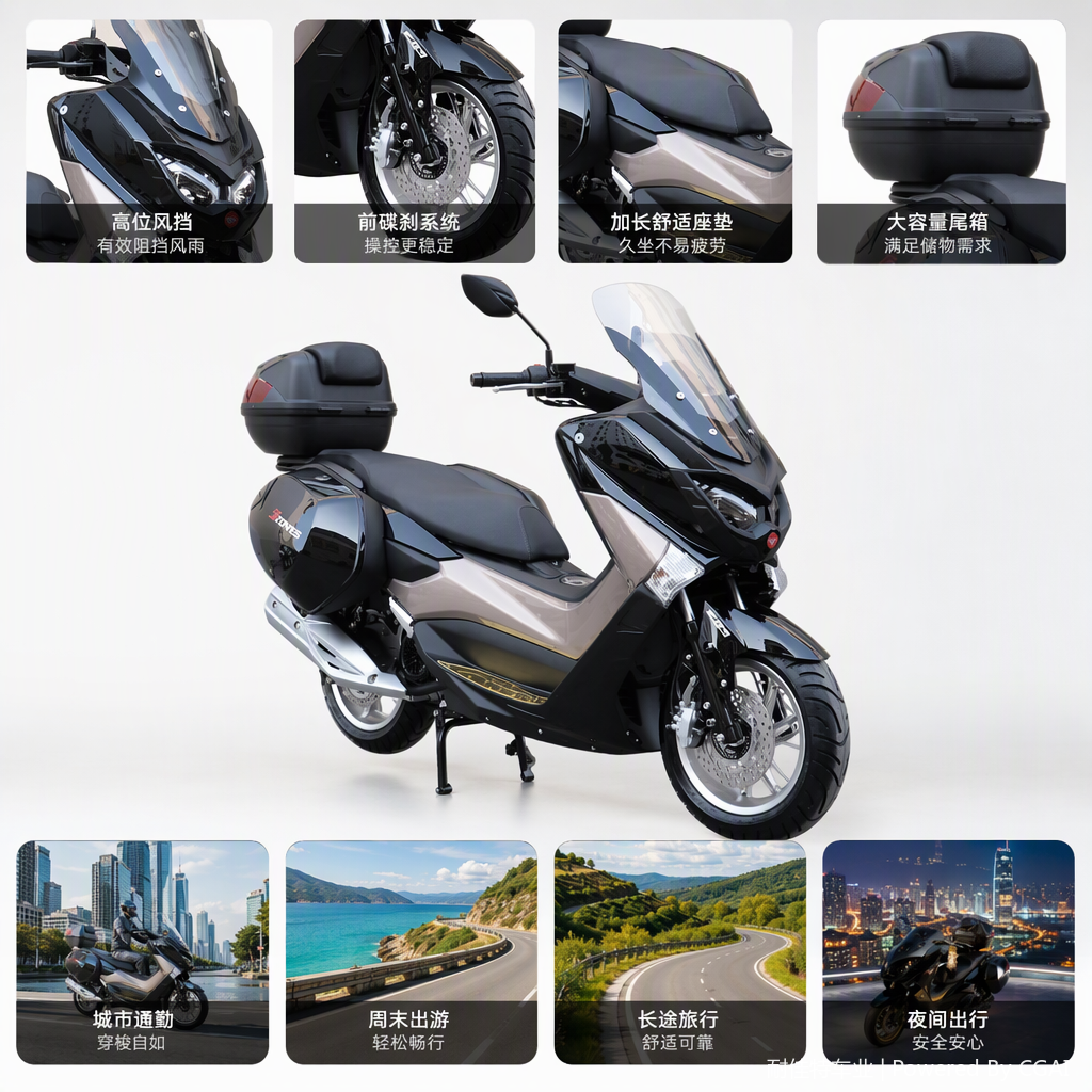 Mopeds, car motorcycle parts, durable, portable, cycling, leisure and commuting vehicles details Picture