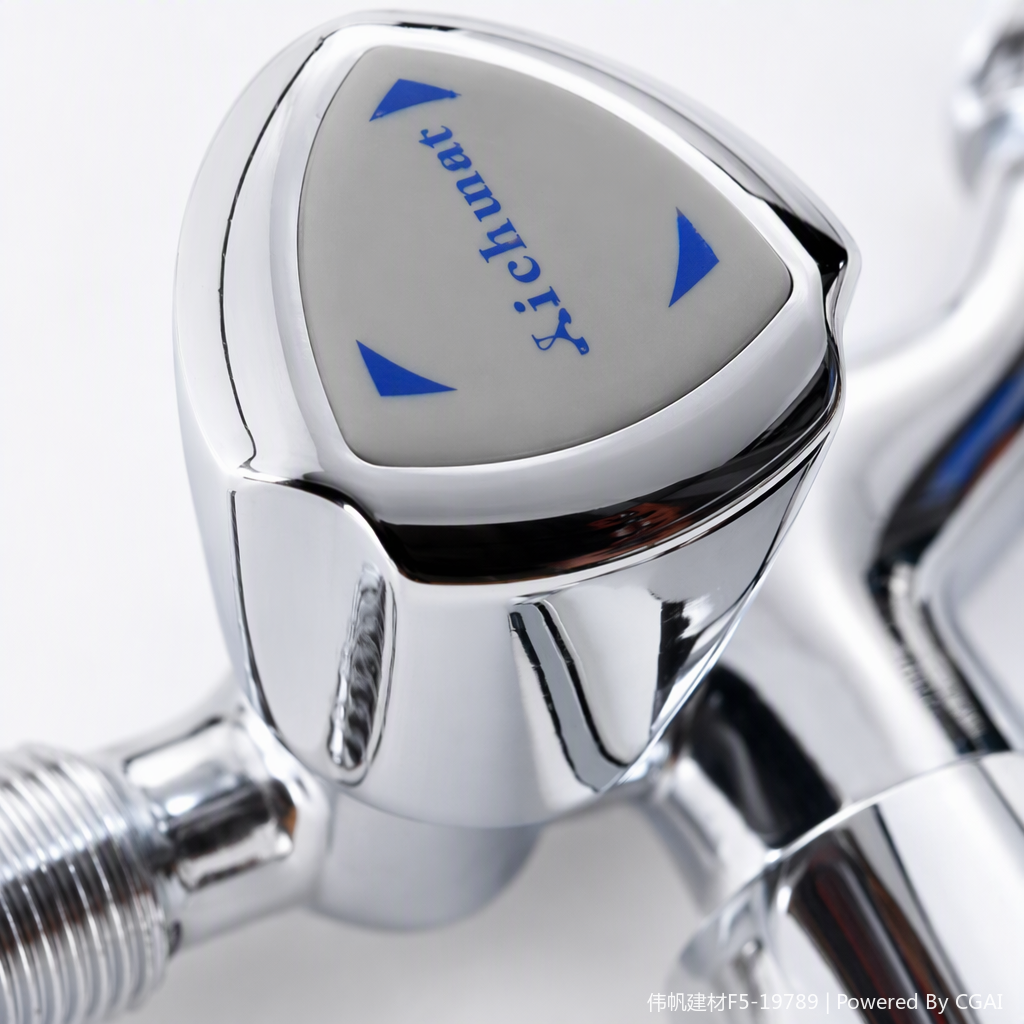 High-gloss silver kitchen washbasin faucet, simple and modern, rotatable and durable faucet Application Scenario