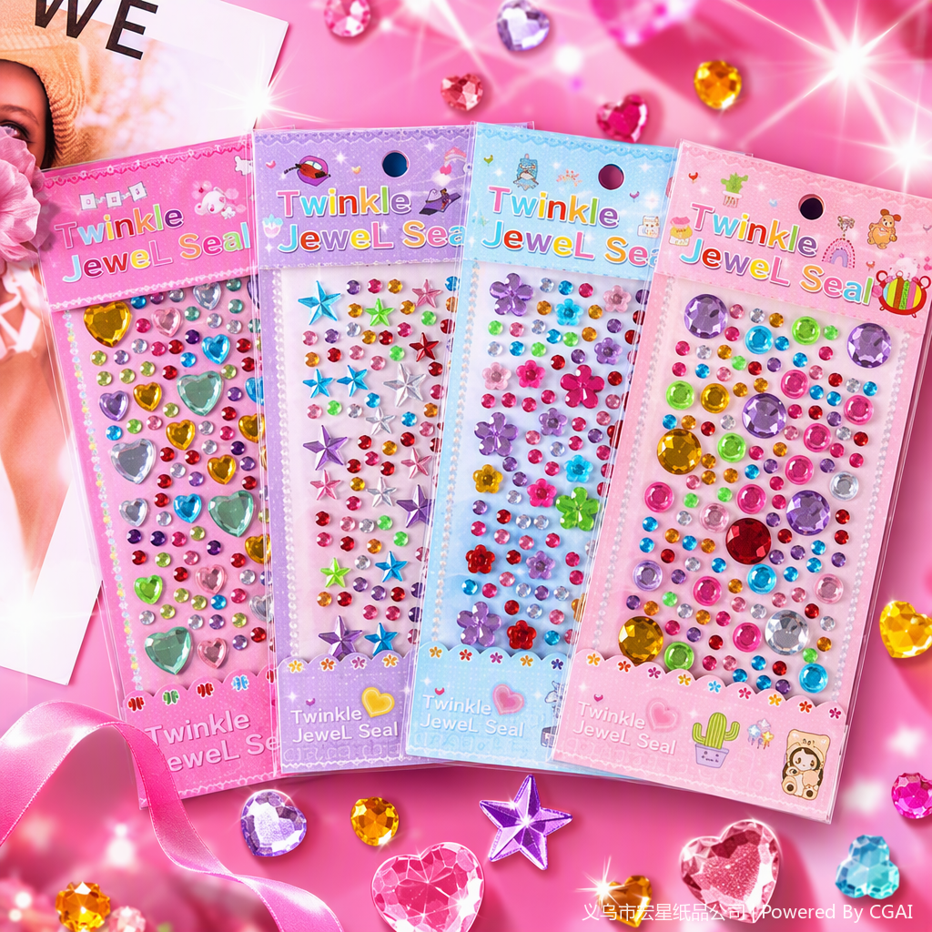 A variety of fashionable decorative patches, metal accessories, DIY jewelry accessories, decorative patches, and decorative items