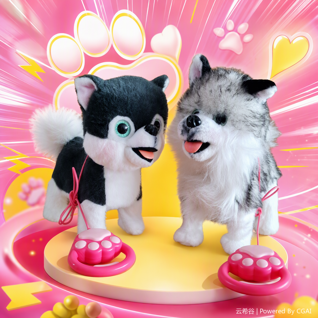 Puppy (Domestic Version) MR-18A Puppy Walking +AI Function (Can Chat and interact, learn education, encyclopedic knowledge, history and geography, sing and tell stories) Application Scenario