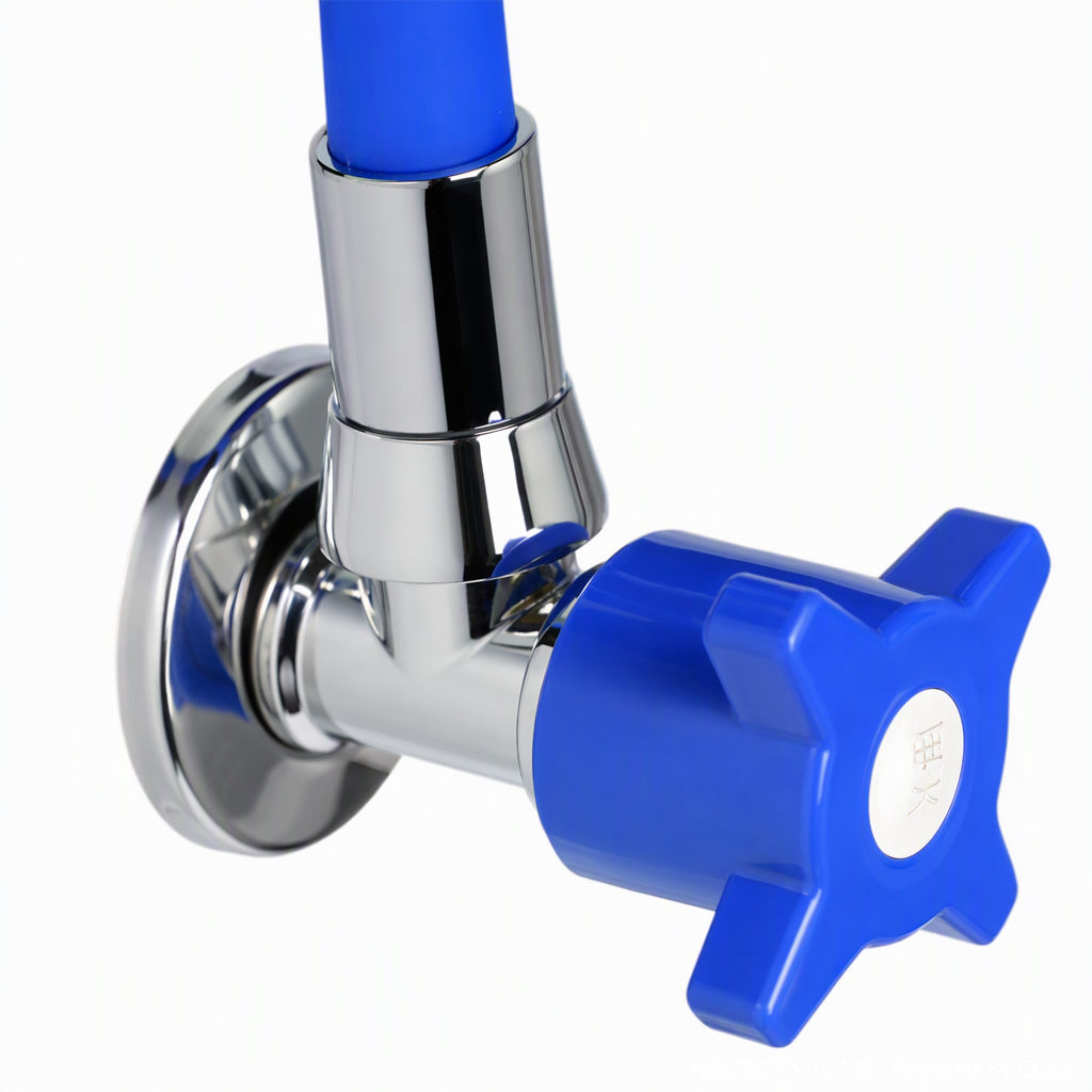 Multi-color flexible kitchen washbasin water pipe, pressure-resistant and foldable blue hose faucet accessory Application Scenario