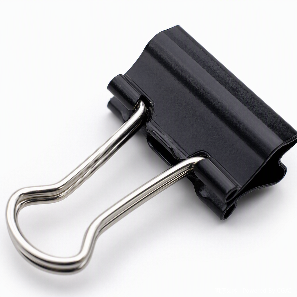Material de oficina de metal multifuncional clips de papel negros clips de papelería de gran capacidad clips fuertes accesorios de material de oficina Application Scenario