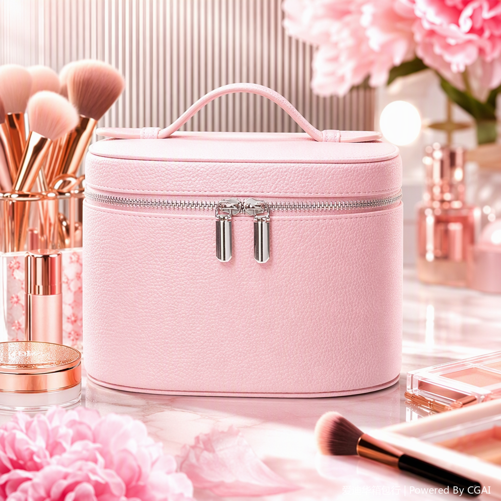 Mummy Dinner bag, makeup box, fashionable, portable and multi-functional storage bag, ladies' hand-held makeup bag, bag accessories, organization and storage bag