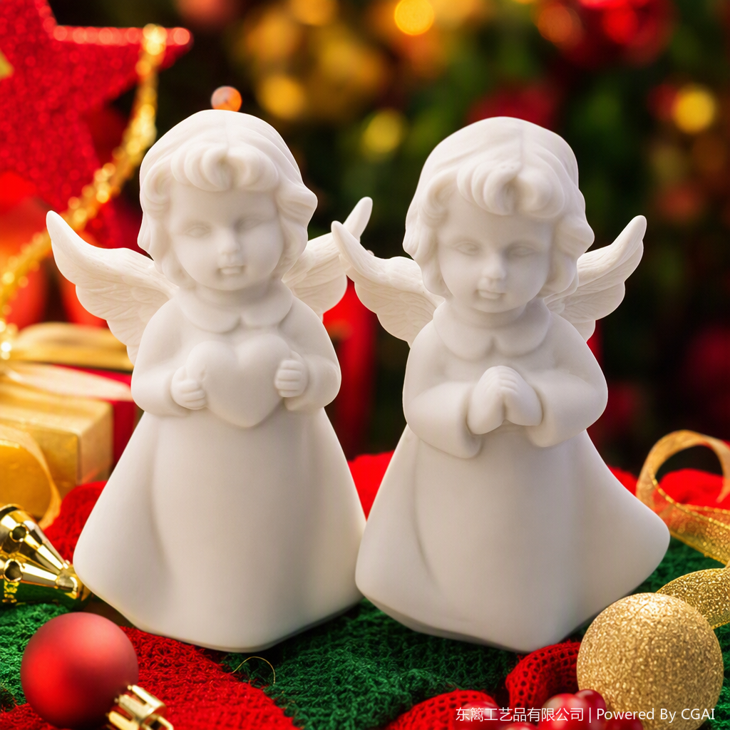 Estatua de ángel blanco decoración decoración interior artesanía creativa decoración del hogar arte regalo colección Specification image