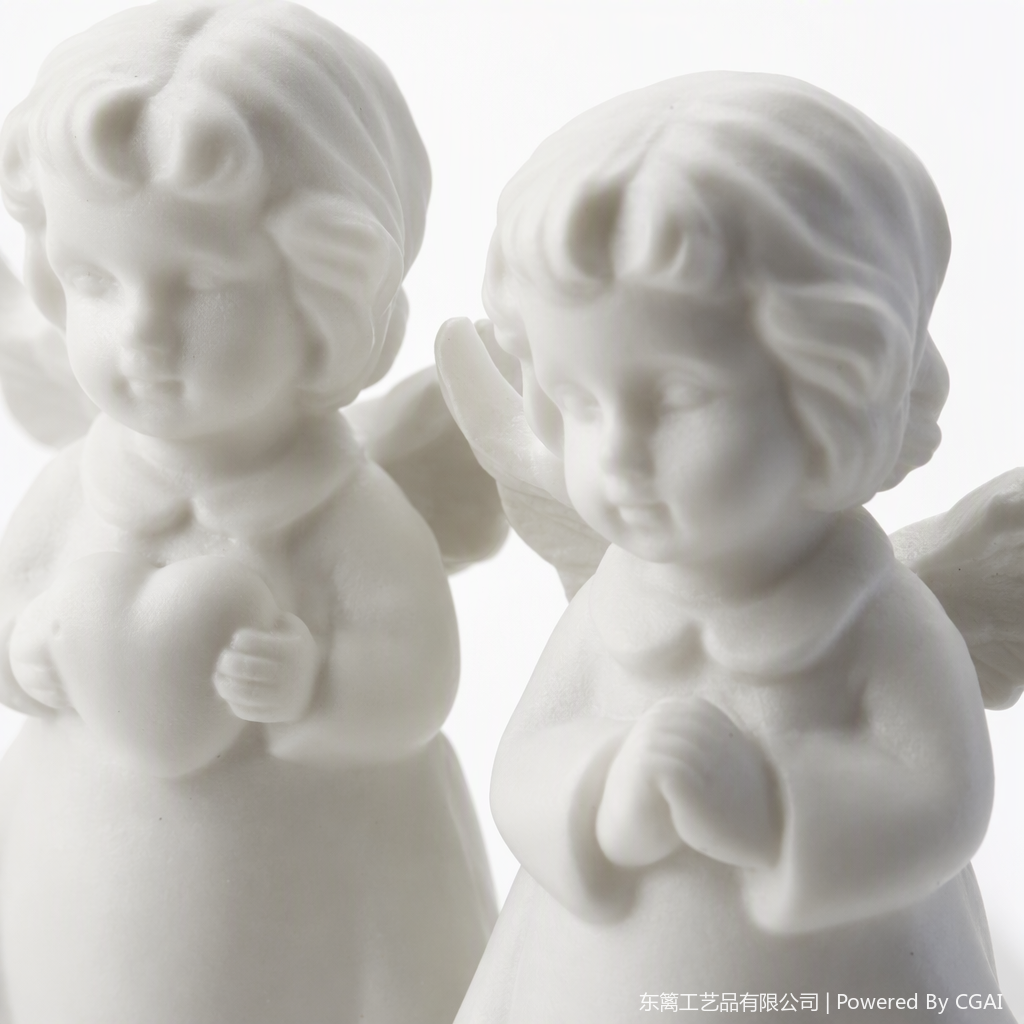 Estatua de ángel blanco decoración decoración interior artesanía creativa decoración del hogar arte regalo colección Application Scenario