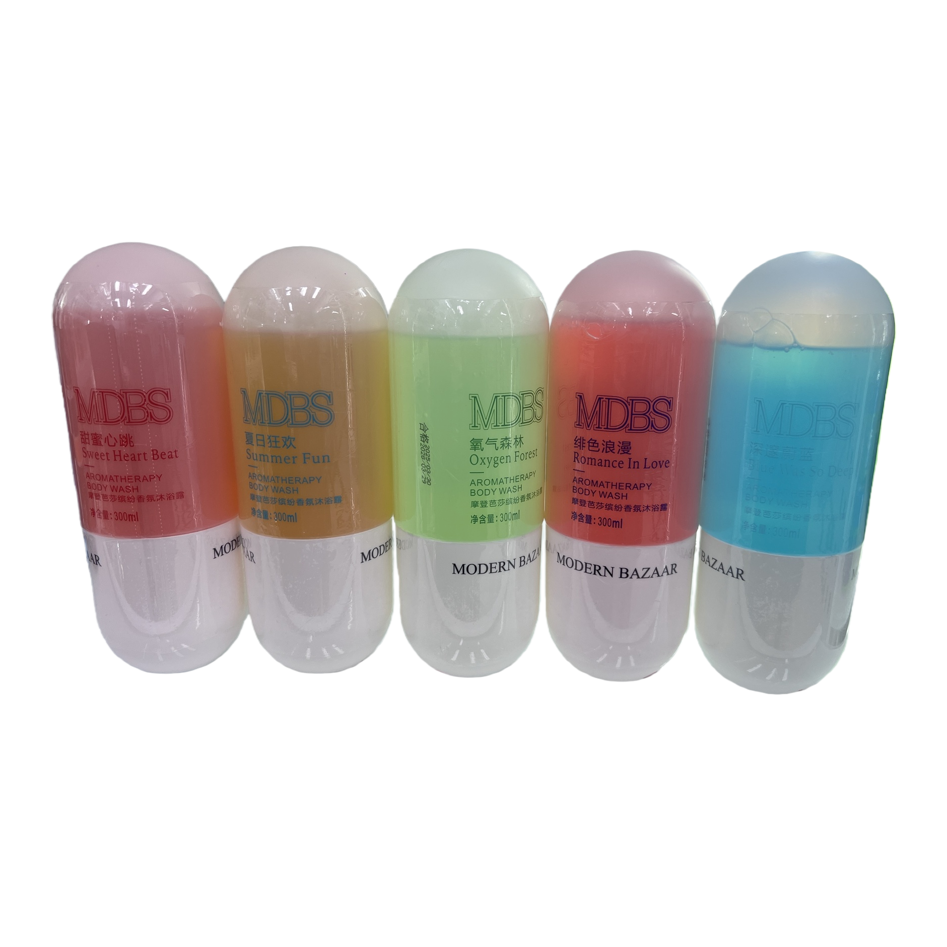 Gel corporal embotellado colorido hidratante nutritivo fresco perfumado aplicado cuidado corporal completo Item Picture