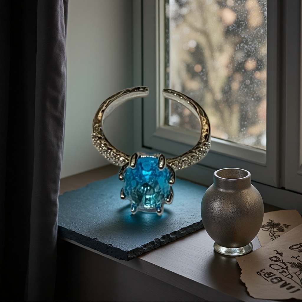 عرض أزياء بسيطة من الفضة لحفل الزفاف Specification image
