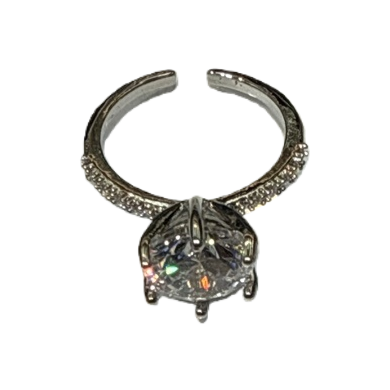خاتم مقوش بالفضة مزخرفة باللطف Item Picture