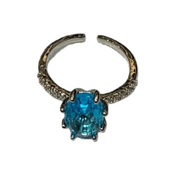 عرض أزياء بسيطة من الفضة لحفل الزفاف Item Picture