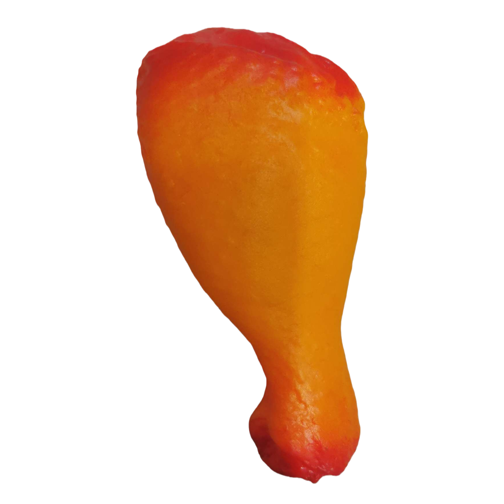 Orange-red chicken leg-shaped jewelry, handcrafted ornaments, creative home decoration items, gifts and collectibles Item Picture