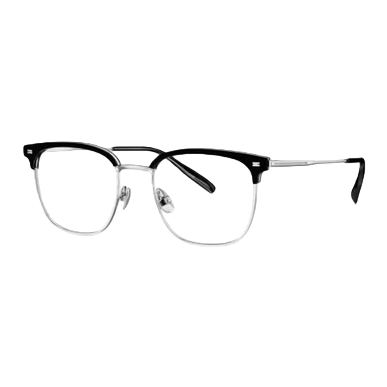 Fashionable and lightweight frame glasses, suitable for both men and women, simple and trendy spectacle frame accessories, versatile Item Picture