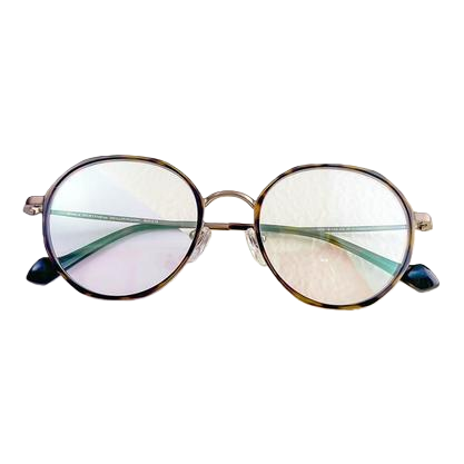 Fashionable and lightweight metal-framed glasses for both men and women, high-definition anti-glare goggles, a trendy style Item Picture
