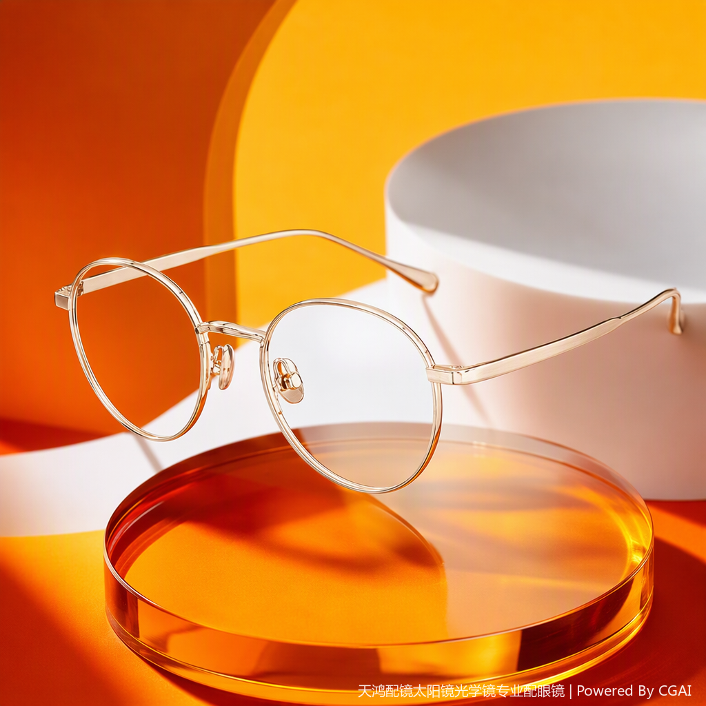Fashionable and lightweight metal-framed glasses for both men and women, high-definition anti-glare multi-color frames, trendy accessories