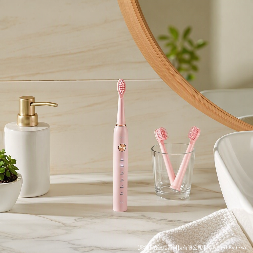 Multi-functional sonic vibration electric toothbrush, suitable for both adults and children, for cleaning teeth and freshening breath. Portable for home use Item Picture